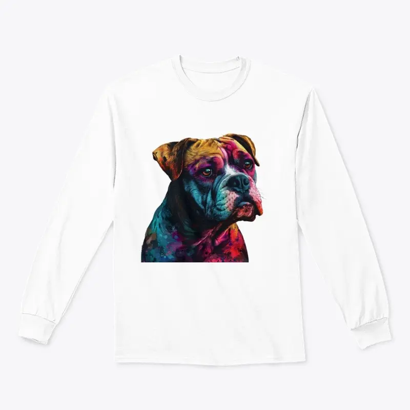 Rainbow Bulldog T-shirt and Hoodie