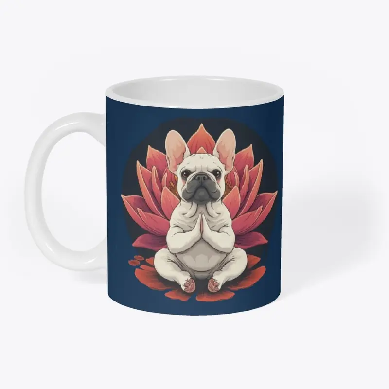 French Bulldog Yoga T-shirt