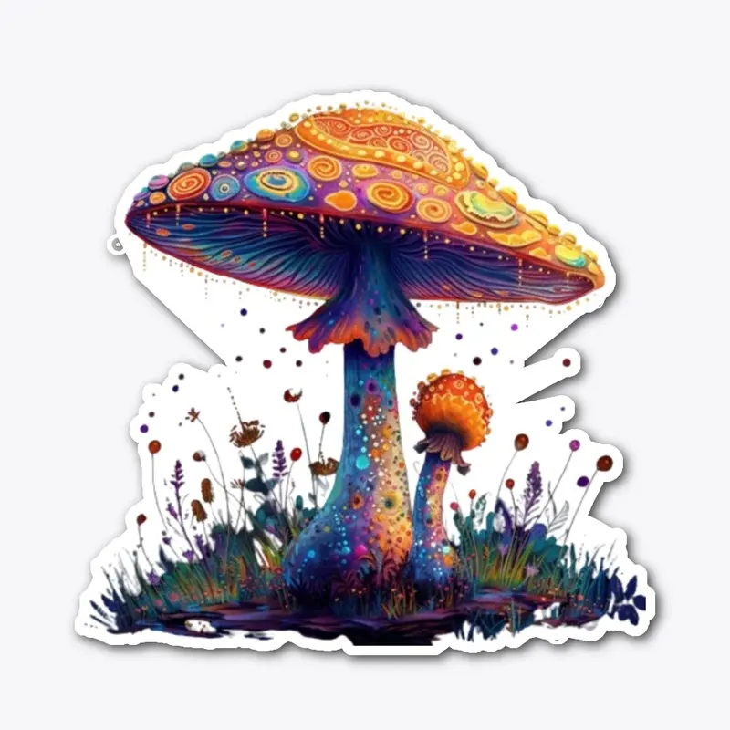 Psychedelic Magic Mushroom Shirt