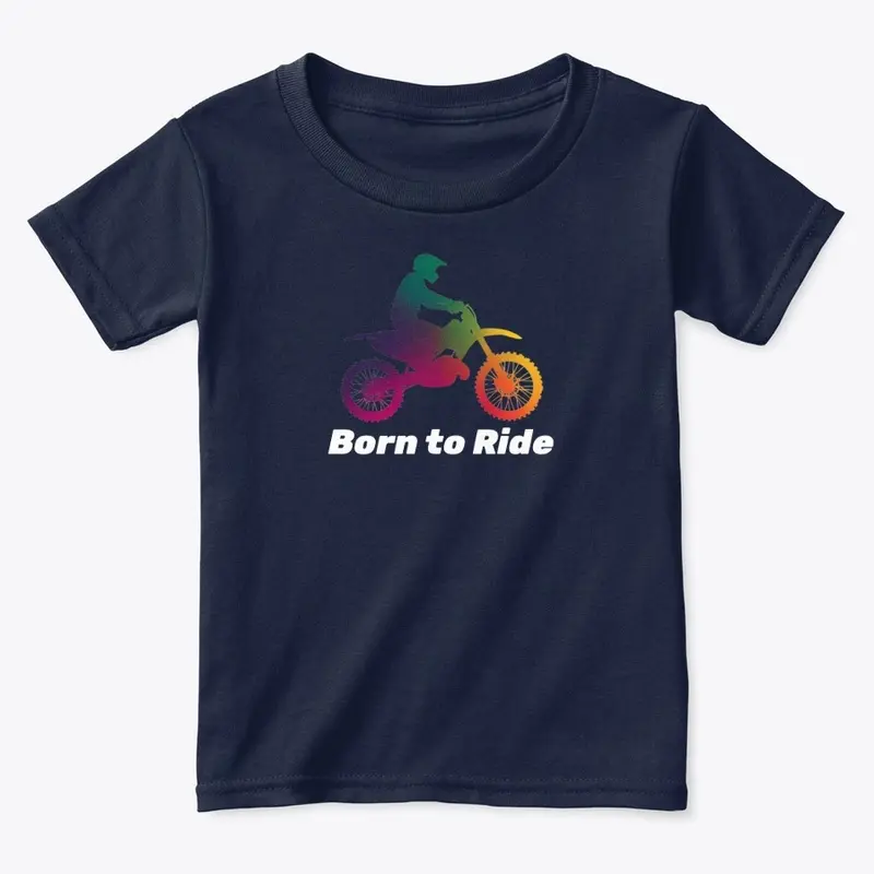 Born to Ride Dirt Bike Riding Shirt 