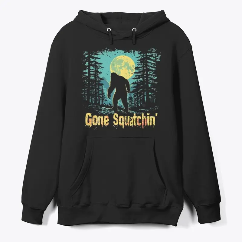 Gone Squatchin' Bigfoot Sasquatch Shirt