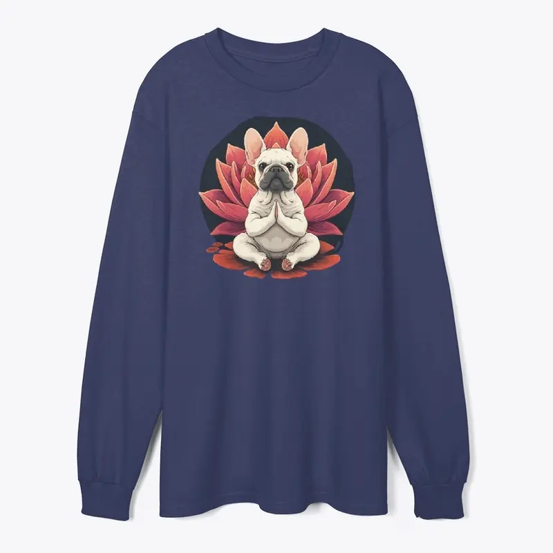 French Bulldog Yoga T-shirt